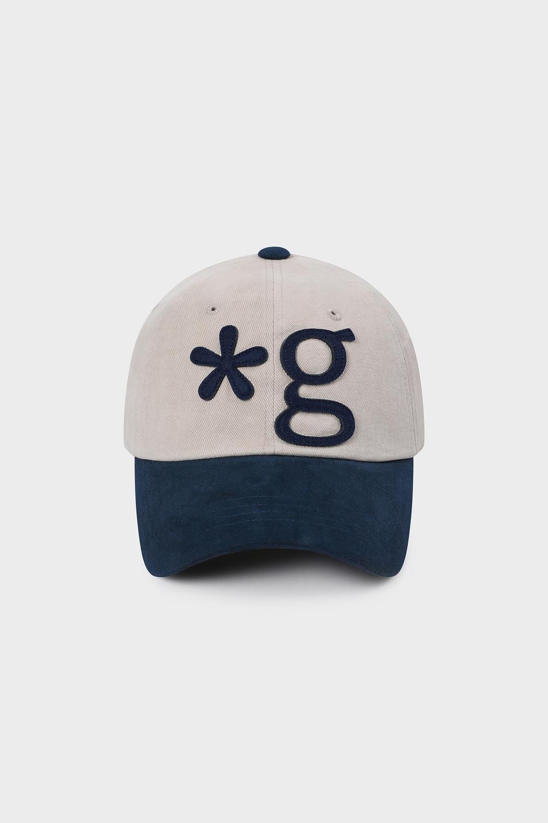 VINTAGE LOGO CAP (NAVY - IVORY)