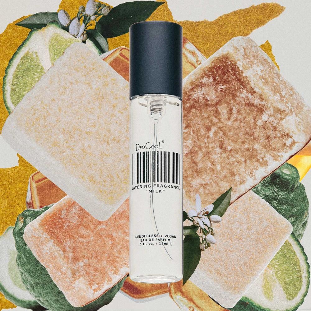 DedCool LAYERING FRAGRANCE MILK 오드퍼퓸 15ml 미니 트래블 스프레이 데드쿨 밀크 미국 비건 유니섹스 젠더리스 향수