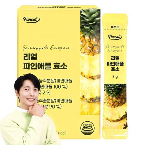 퍼니트 리얼 파인애플 효소 30p, 90g, 1개 - 효소 | 쿠팡
