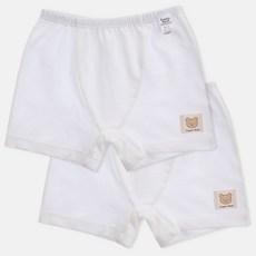 오가닉붐 아동용 착한 유기농 매쉬 사각 팬티 2p