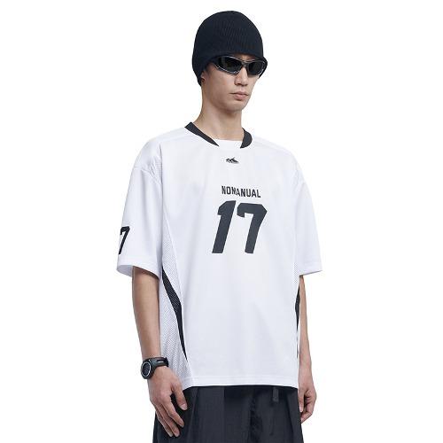 2000 아카이브 BIBI FOOTBALL T-SHIRT (BABY PINK) - 위시버킷