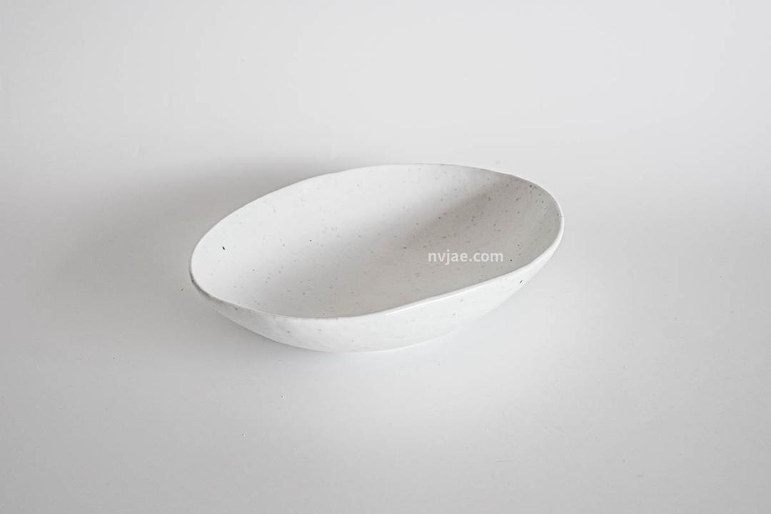 러스틱 타원_Rough white