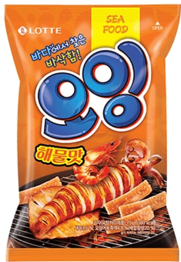 (명절특가) 롯데 오잉 해물맛 75g ,20개입 한박스