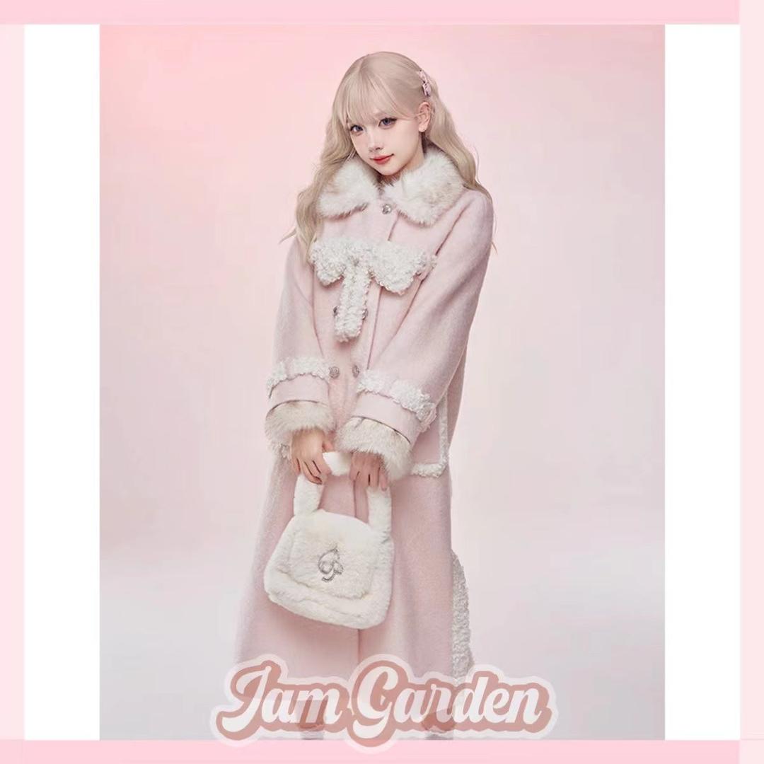 Serendipity Pink Long Jacket - Outwear / S