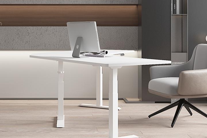 3모터 프리미엄 모션데스크 코너형 스탠딩책상  L자/90도 W1600mm 주문제작