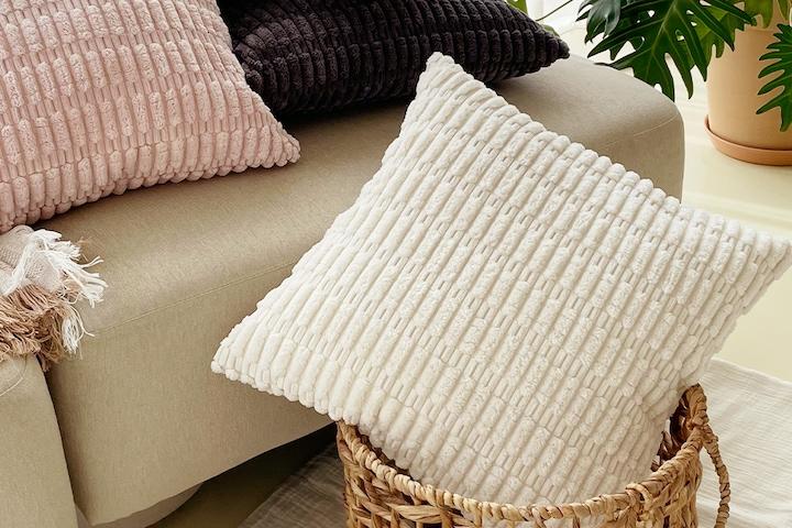 모던 솔리드 쿠션커버 북유럽 인테리어 쇼파쿠션