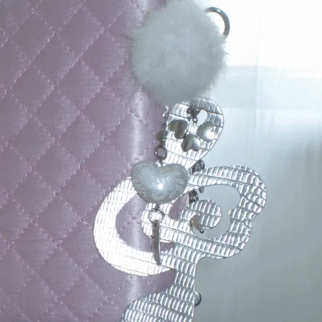 Angel stage note keyring (2color)