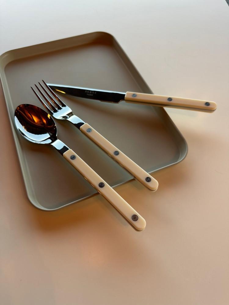 사브르 비스트로 디너세트 커트러리 스푼 나이프 포크 3p세트