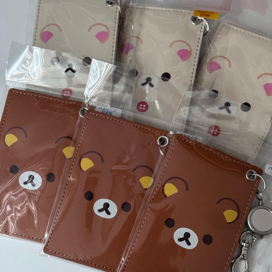 [망키야] 리락쿠마 코리락쿠마 릴패스 카드지갑