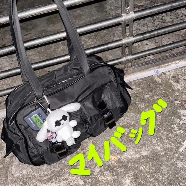 Unique pocket custom bag 나일론 포켓 데일리 숄더백 커스텀 가방 (2col,Black,Grey)
