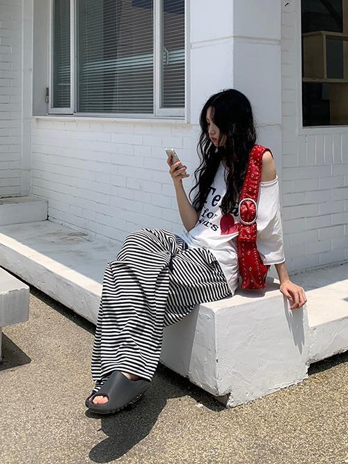 poco stripe pants, 3color