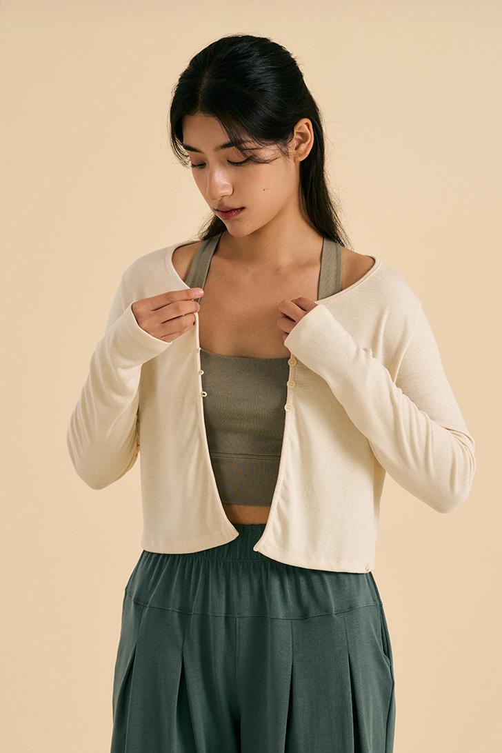 Soft Tale Cardigan (Ivory)