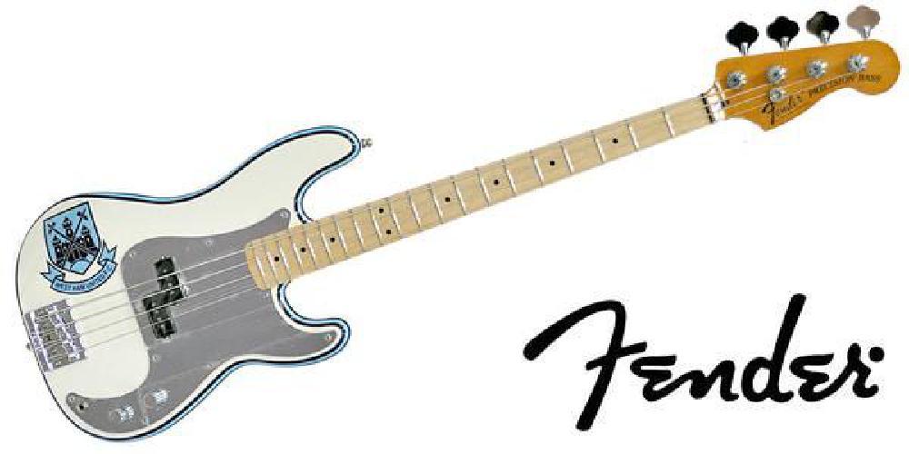 펜더 Steve Harris Precision Bass Maple Olympic White