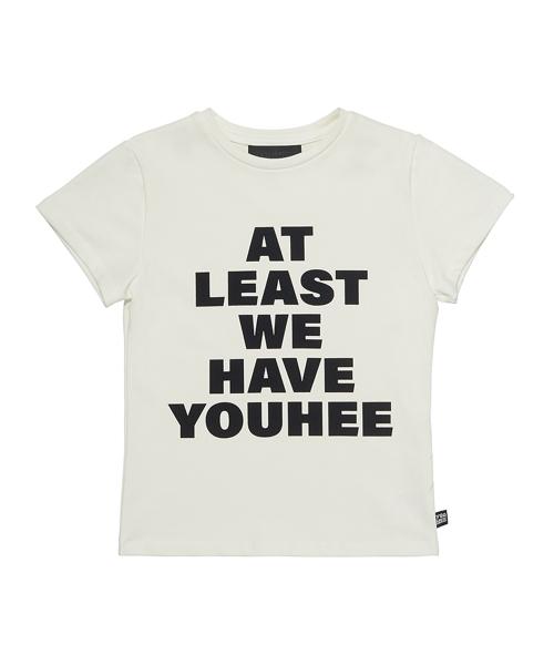 LETTERING T-SHIRT WHITE