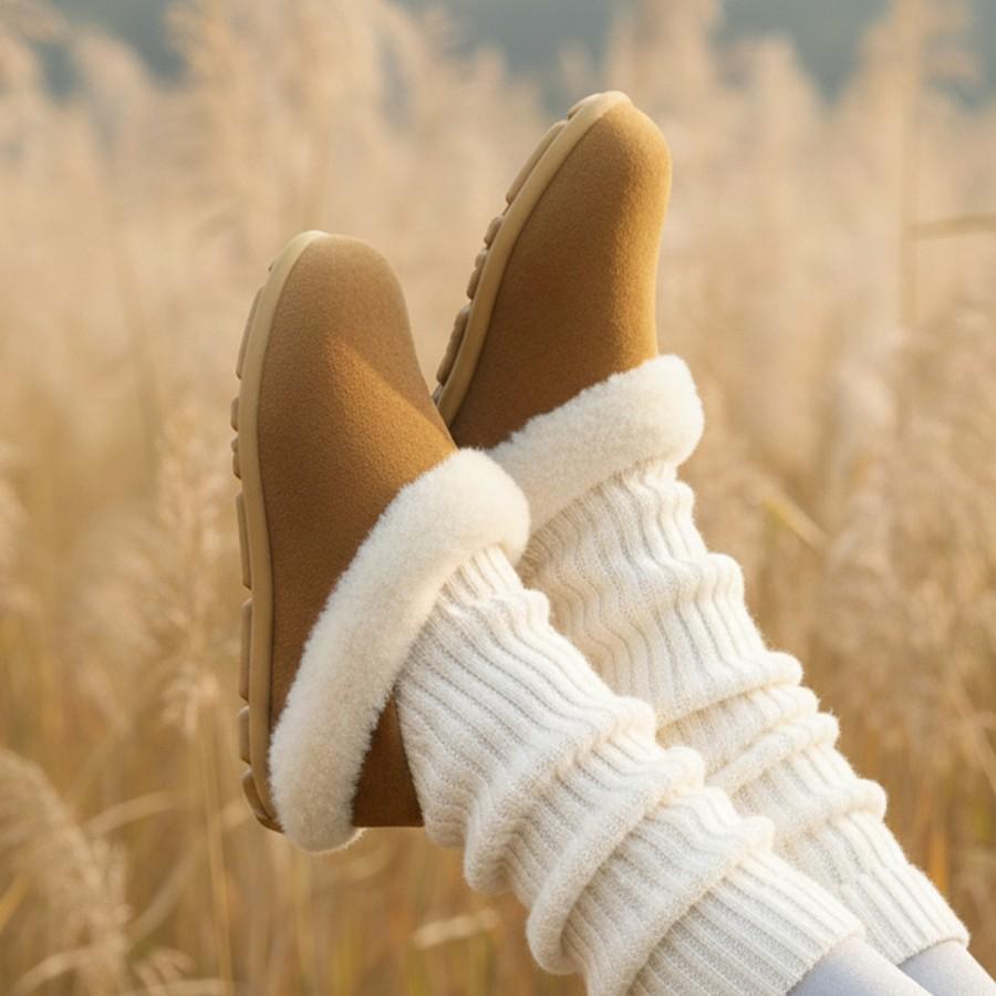 마쯔 by 엘칸토 여성 털 트리밍 투웨이 캐주얼 슬립온 3cm LCWC79M54V