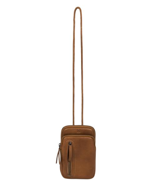 언지미크(UNGIMMICK)  Multi pocket Leather Mini Bag - Cognac - 사이즈 & 후기 | 무신사