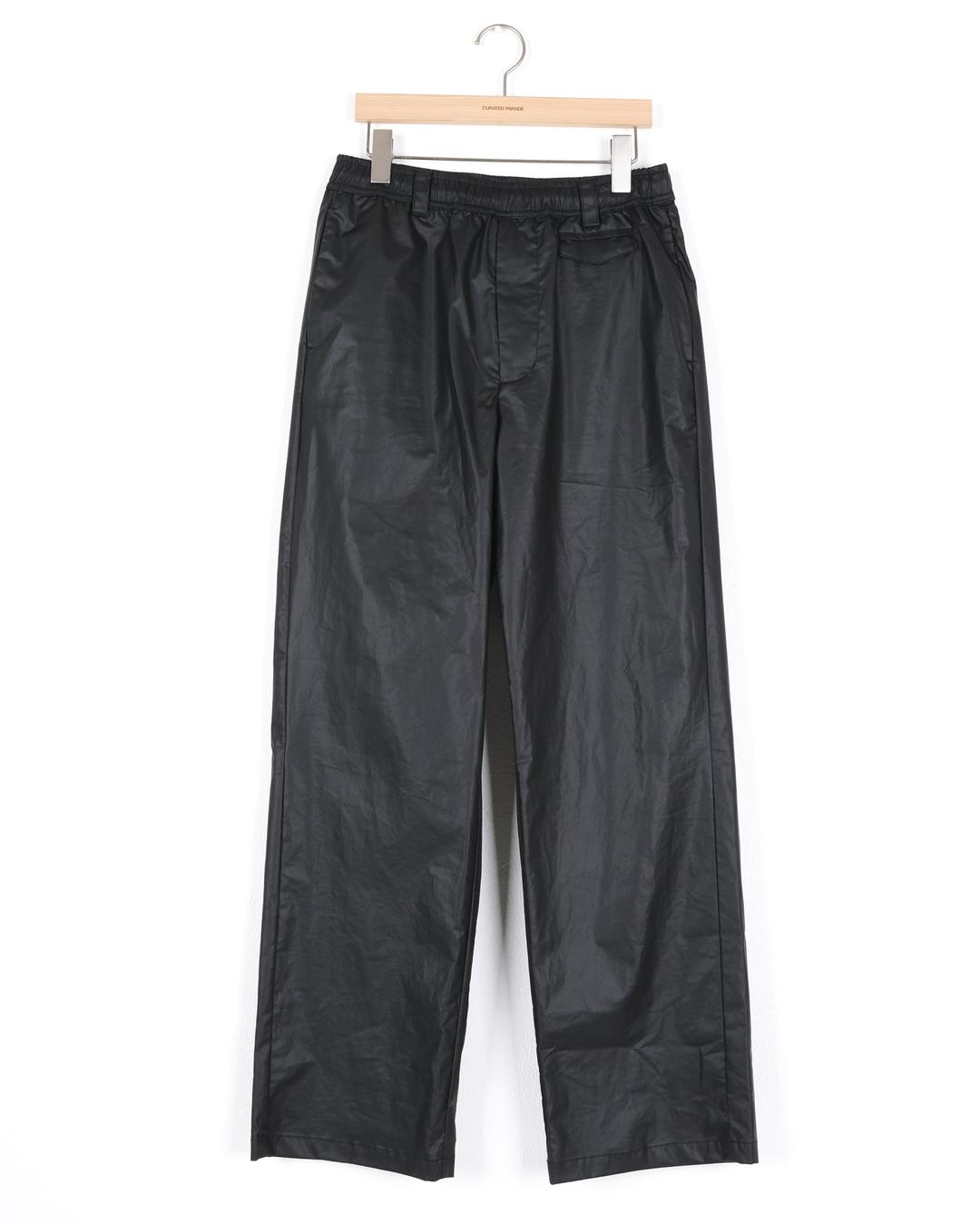 REST TROUSER COATED BLACK