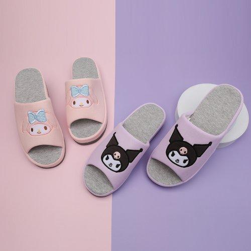 마이멜로디 쿠로미 페이스 거실화