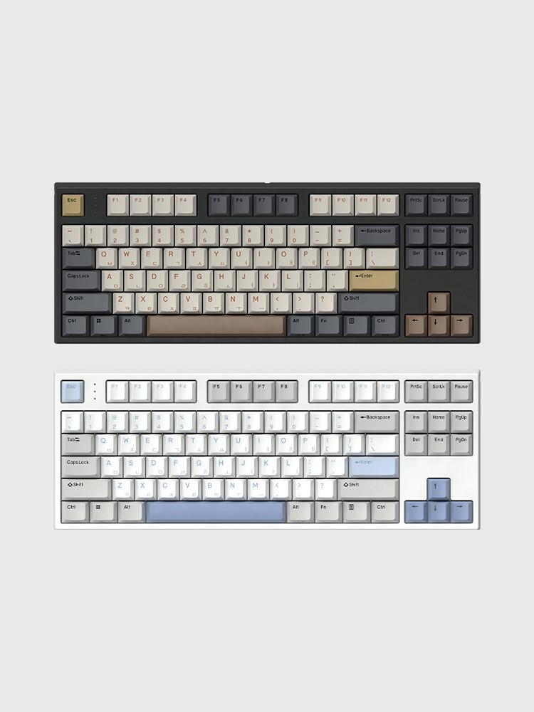 GK777SE OfficeMaster 8K 저소음 윤활 기계식 키보드 토독 (브라운슈가 토독 35g/넌클릭)