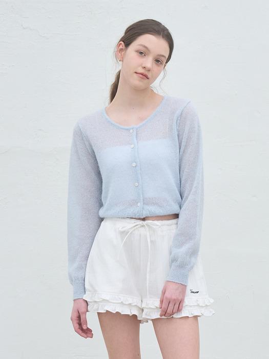 ALPACA BLEND KNIT CARDIGAN_SKY BLUE