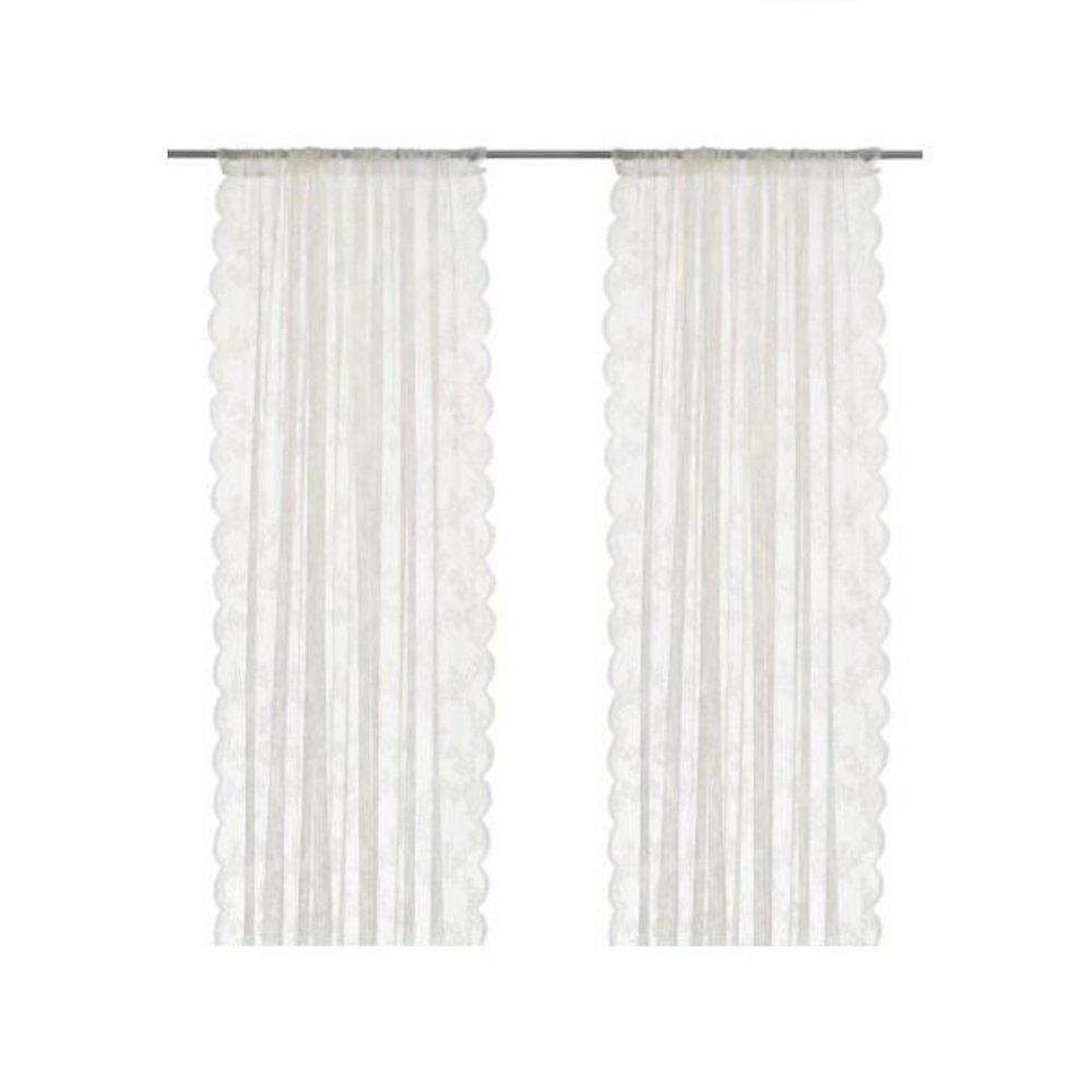 이케아 레이스 커튼 2종