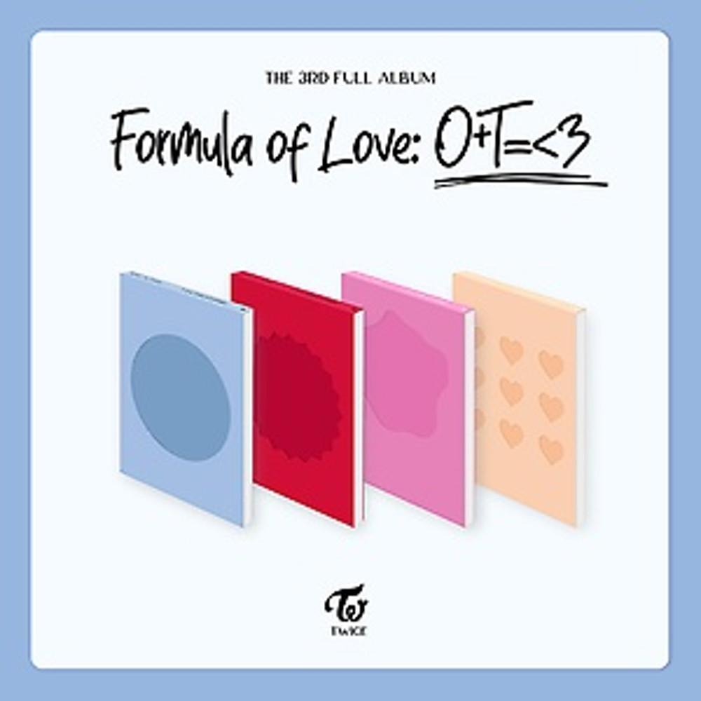 (당일발송 예약특전 포카 1세트포함)트와이스(Twice) 3집 - Formula of Love: O+T= 3 (버전랜덤발송)