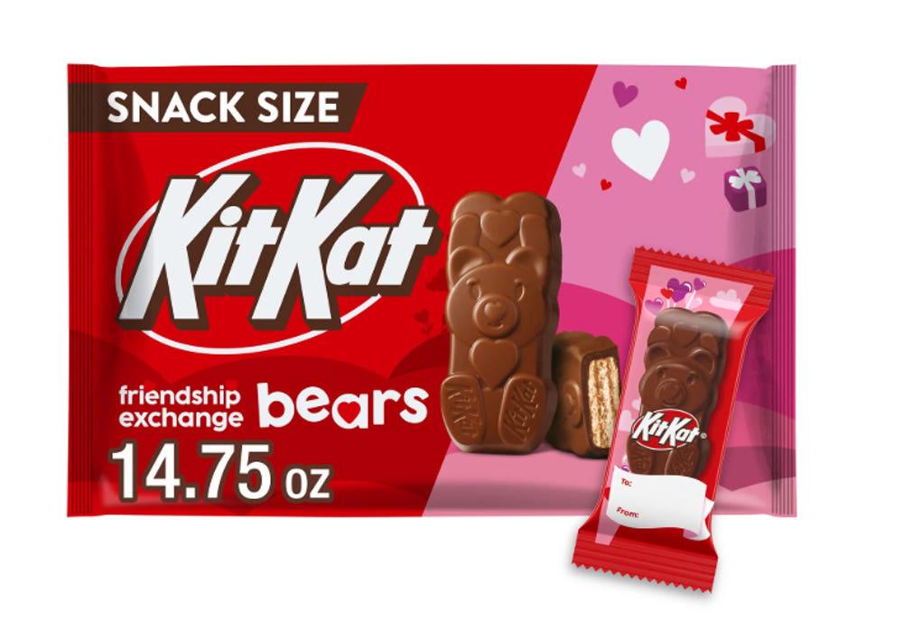 키캣 밀크초콜릿 베어 발렌타인데이 418g