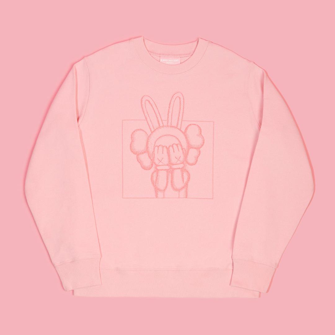KAWS:HOLIDAY INDONESIA - Sweater (Pink) - Medium