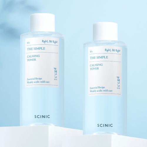 싸이닉(SCINIC)  더 심플 대용량 토너 300ml 2개 - 후기 | 무신사