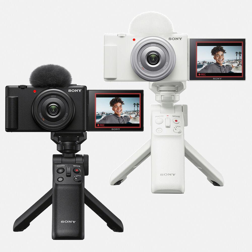 [현대청구2%] 소니 초광각 브이로그 카메라 ZV-1F+GP-VPT2BT 무선 슈팅그립