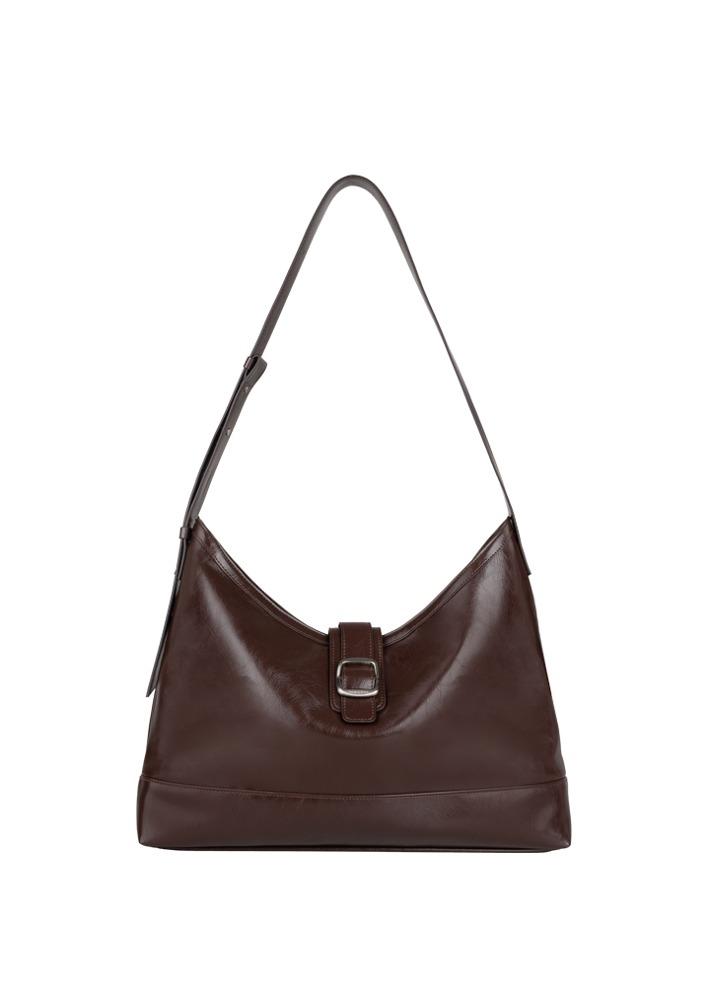 [예약배송 3/8] Veil bag - crinkle choco brown