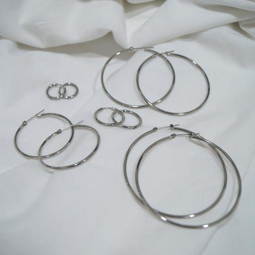 써지컬링 레이어드 귀걸이