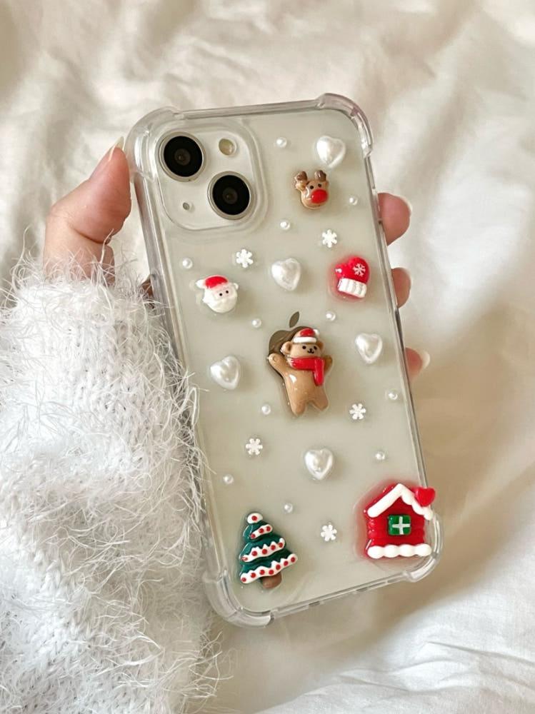 [케이스] (무배) 화이트 크리스마스 케이스