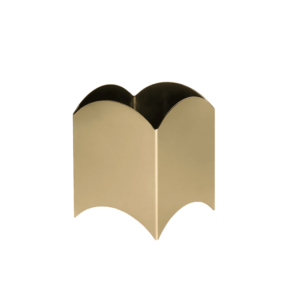 PALMEN Pot Cover  팔멘 팟커버 02  (Pale Gold)