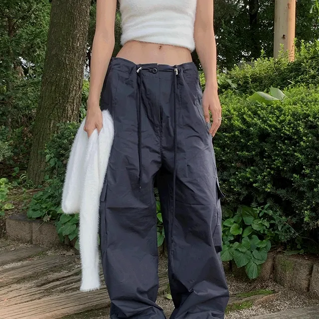 String cargo easy pants (2colors)(카고팬츠)