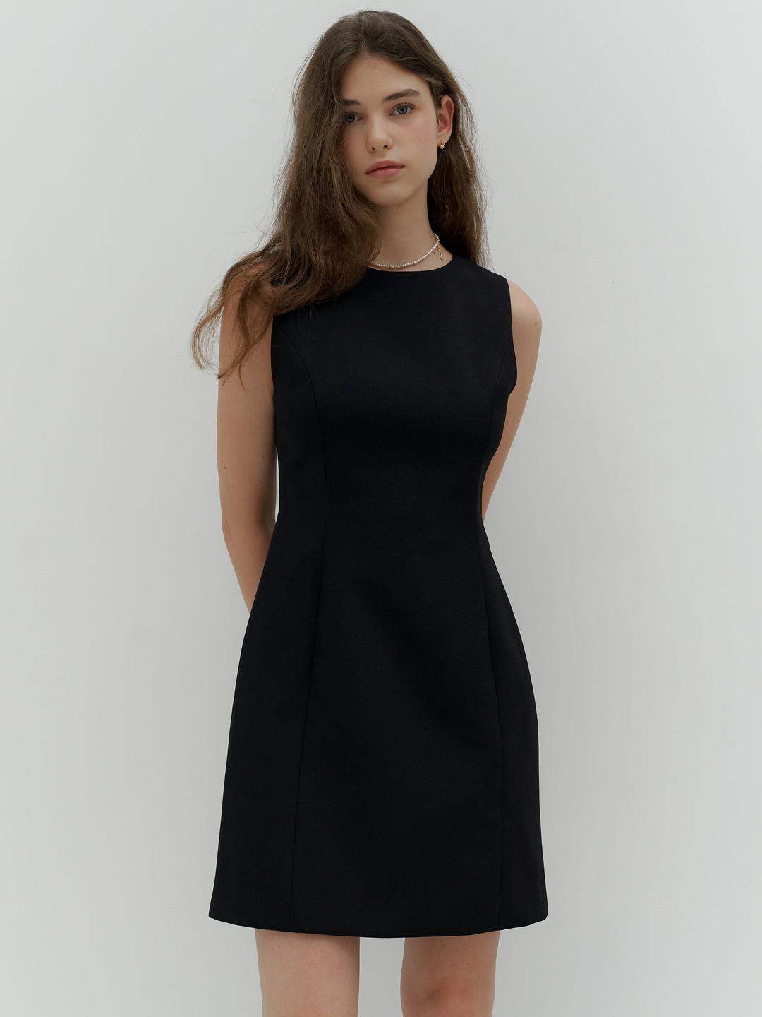 Double Back Ribbon Dress(2color)[Black 06/24 예약배송]