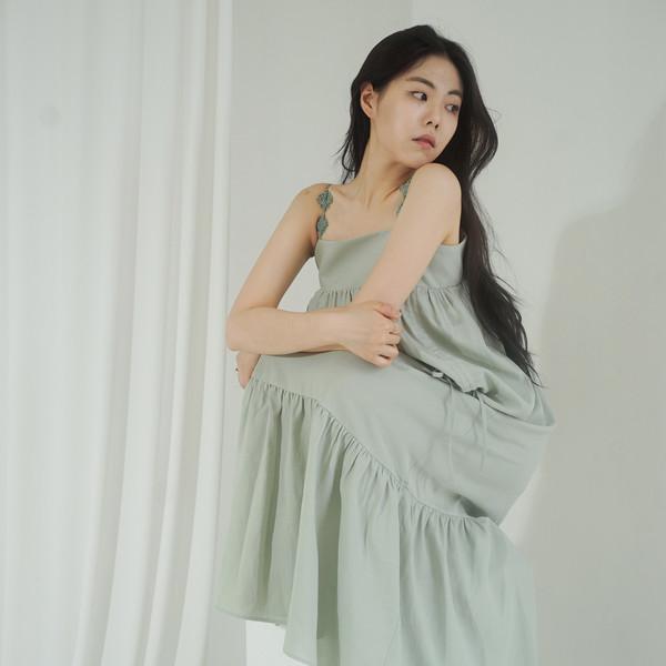 [dress] 수피아 옥색