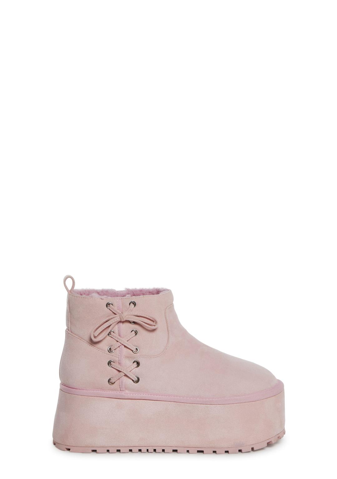 Popular Lifestyle Ankle Boots - PINK / US 7