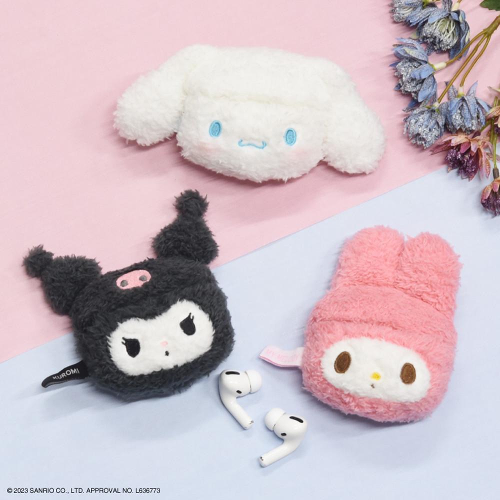 [ Sanrio ] 산리오 캐릭터즈 에어팟 프로 1/2세대 플러피 케이스 3종
