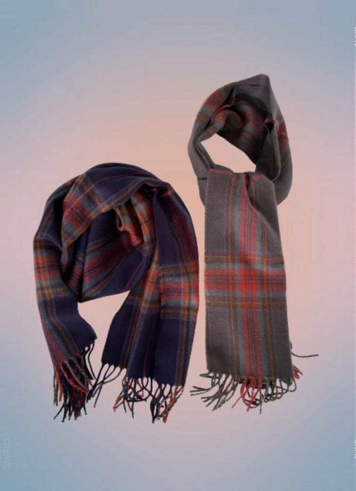 Flat Tartan check muffler 플랫 타탄 체크 머플러