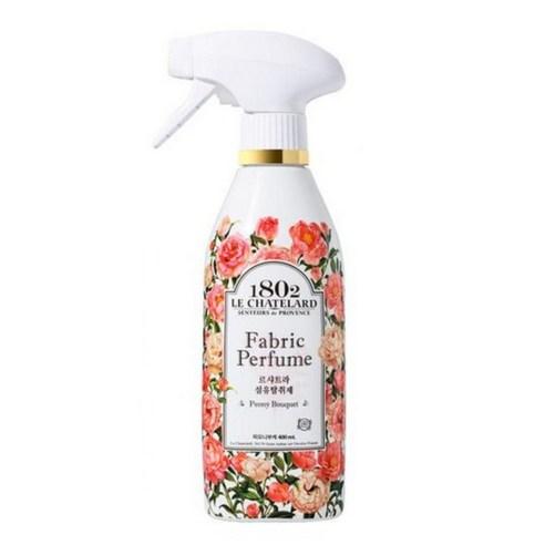 르샤트라1802 섬유탈취제 피오니부케향 본품, 400ml, 4개
