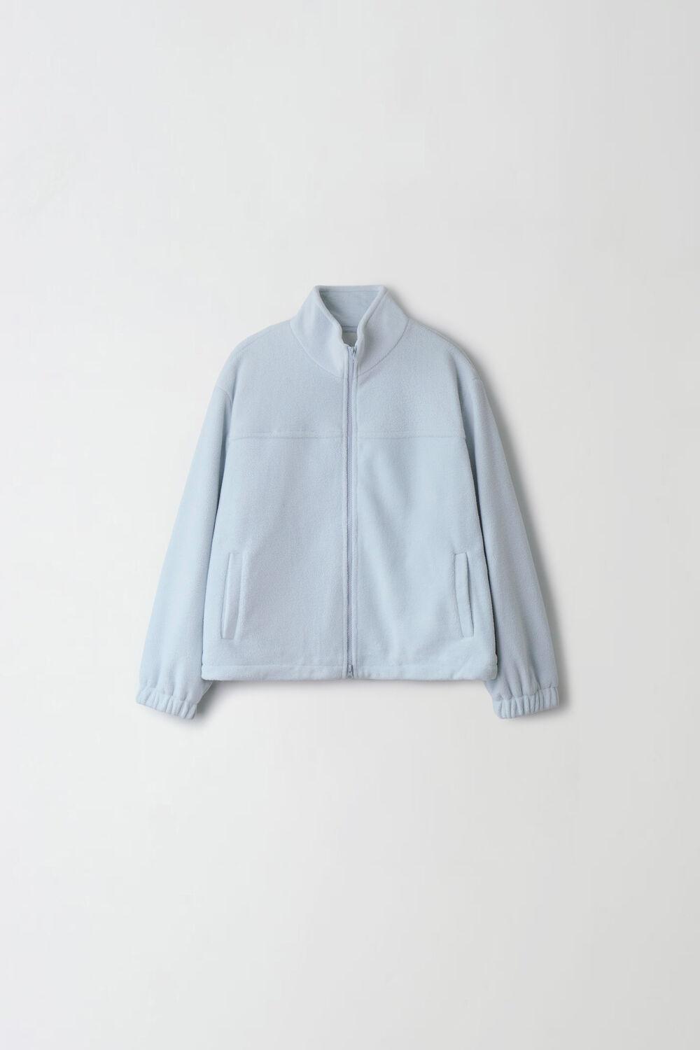 Cloudy Fleece Zip-up