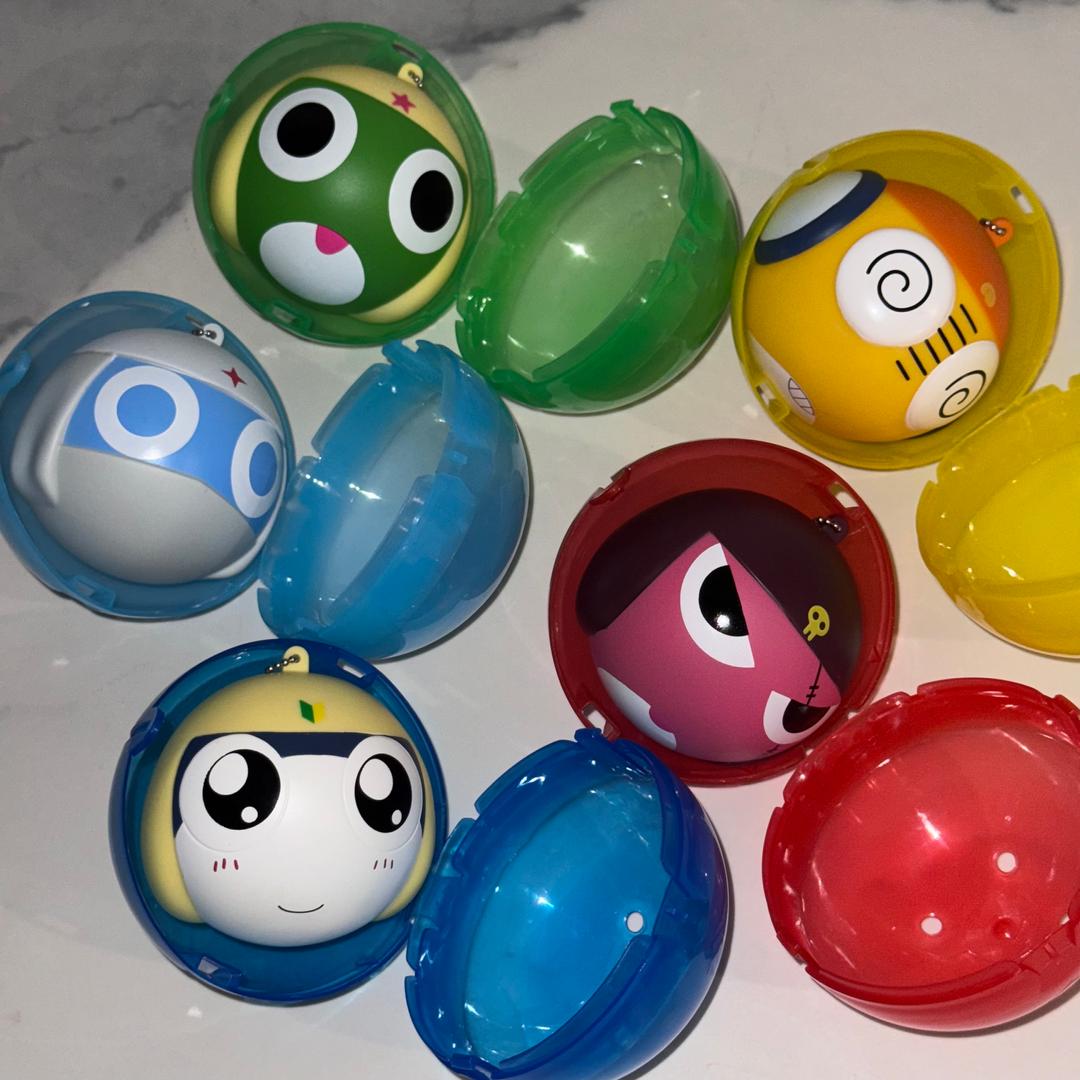 [망키야] 개구리중사 케로로 확정 가챠 볼 마스코트 키링