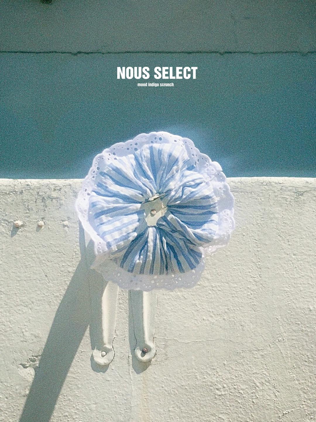 MOOD INDIGO SCRUNCHIE (BLUE)