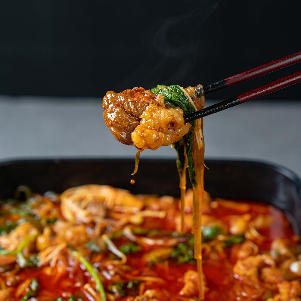 공주푸드 한우대창 불고기 전골 캠핑요리 술안주 간편식 밀키트 쿠킹박스 1인분 2인분