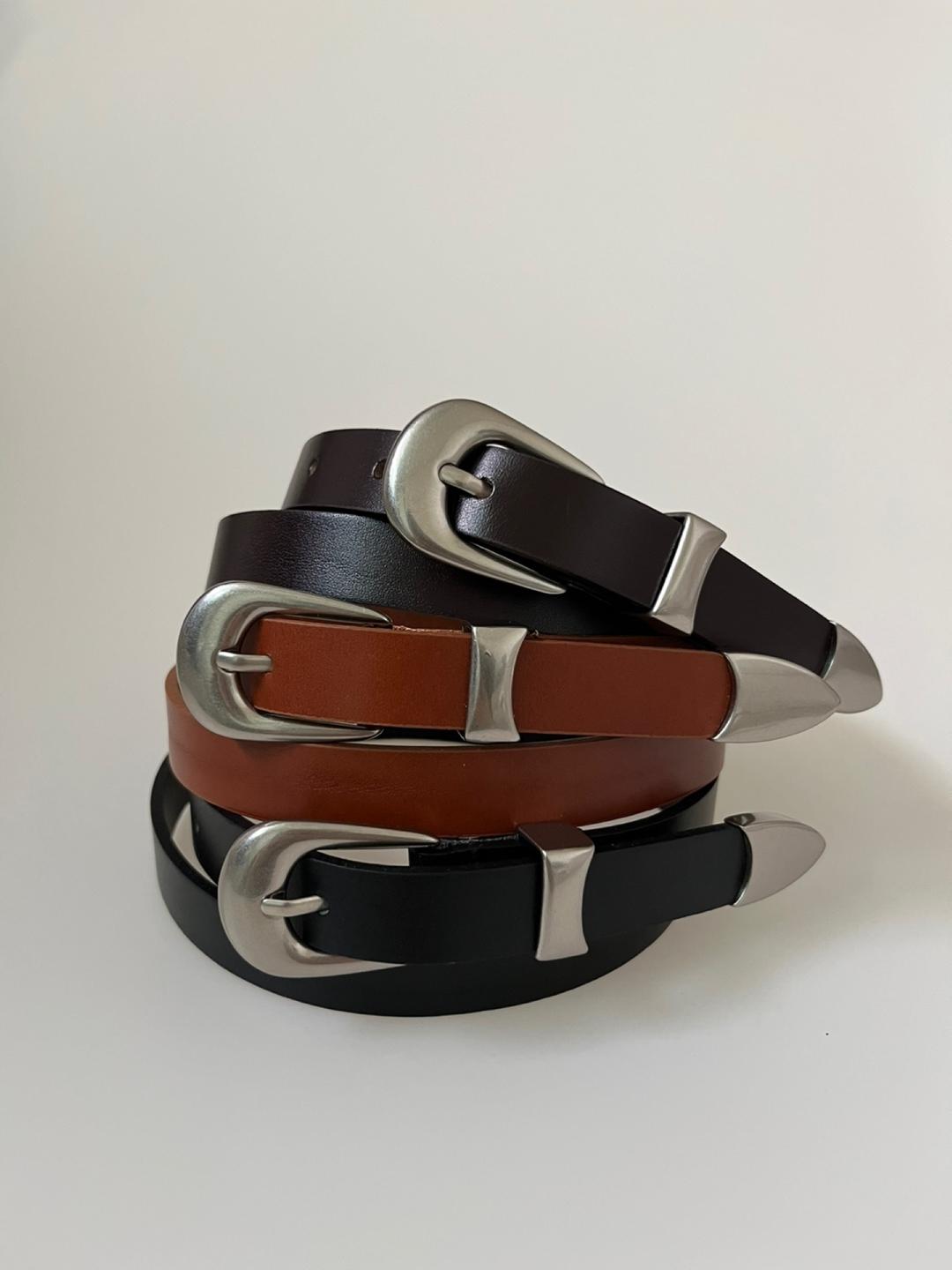 볼드 웨스턴 벨트 (3 colors)