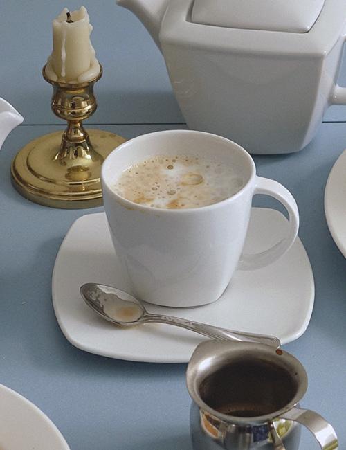 Rohner Square Coffee Cup&Saucer (set)