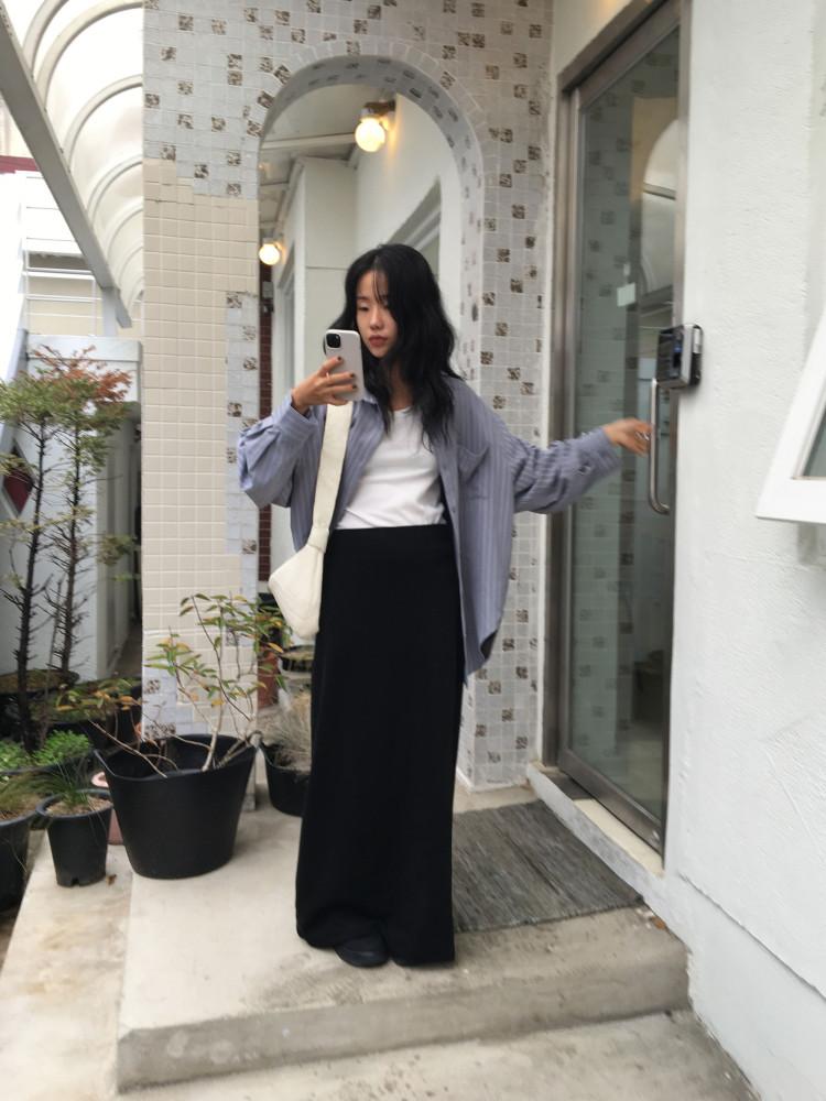 FLEECE SKIRT 플리스 져지 스커트