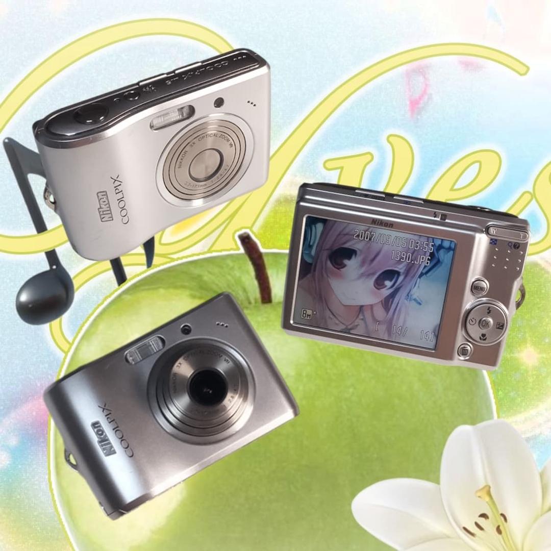 [민트급풀박스]니콘 **Coolpix L15 실버 빈티지디카**  | 후루츠패밀리