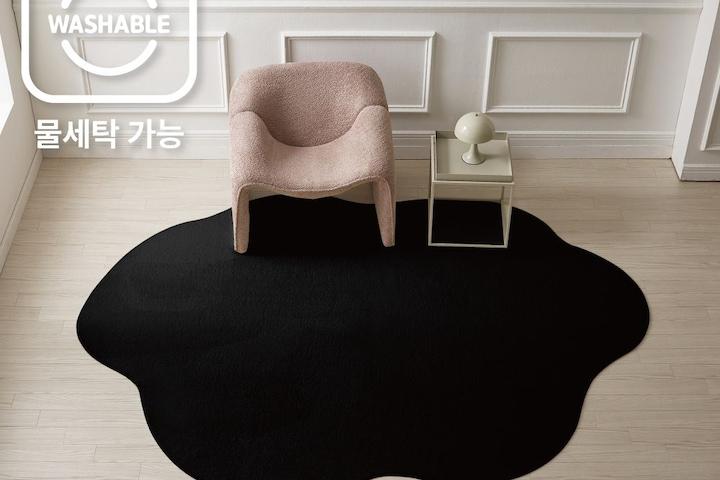 클라우디 허밍 워셔블 비정형 러그 6size